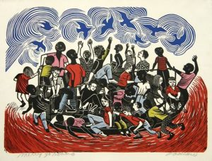 Emmy Lou Parkard'ın 'Sosyalizm' konulu çizimi 